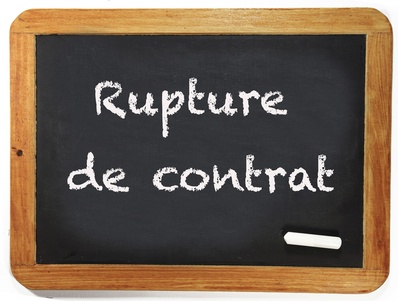 Prise d acte de rupture de contrat